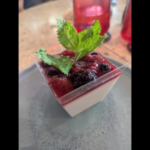 Panacotta de Lychee