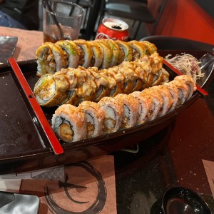 Rolls Especiales - Tokio, Kung fu Panda y Tori BBQ