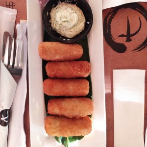 Entradas - Croquetas de Cangrejo