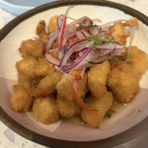 Ceviche Frito de Pescado Blanco