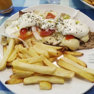 Media Pita pantufla de kefte