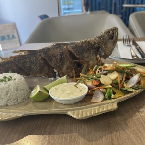 Pescado frito