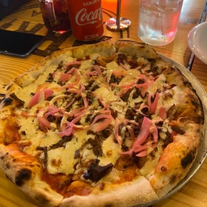 Brisket Pizza x Austin Mama?s