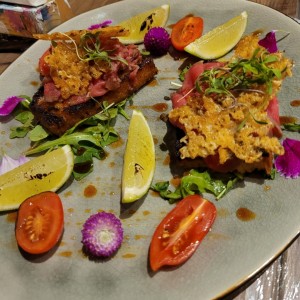 Carpaccio de res