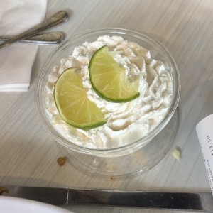 Pie de limon keto