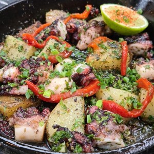 pulpo con papas 