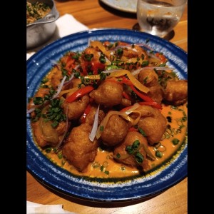 Pescado frito Afro