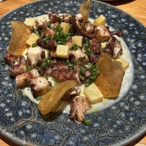 Pulpo a la brasa
