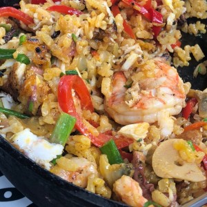 Arroz rojo colonense