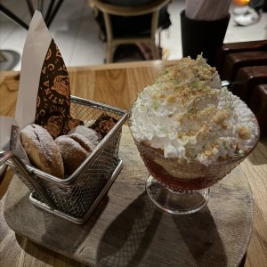 Postres - Fresas con crema