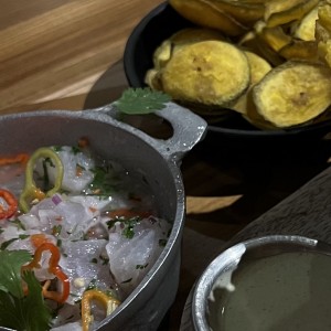 Ceviche de pescado