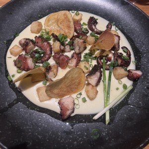 Pulpo a la brasa