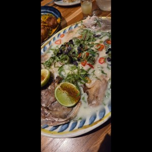 Pesca del día al carbón