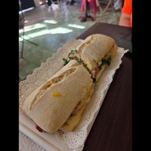 Emparedado de pollo