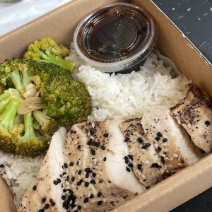 Pollo teriyaki 