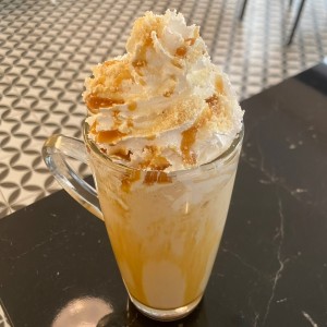 Caramel cookie frappe