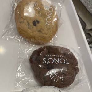 Galletas de Double Chocolate y Vainilla Cramberrie