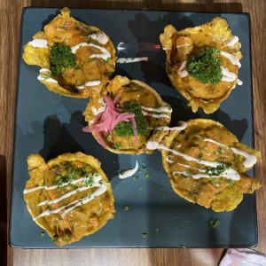 Entradas - Patacones Rellenos