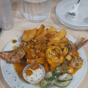 pescado a lo macho