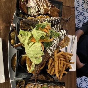 Caja para 8 personas