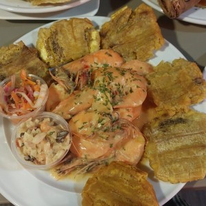 langostinos al ajillo