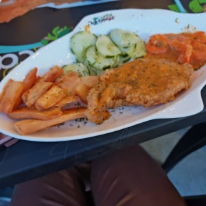 filete y camarones