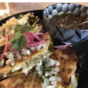 Tacos de birras de res