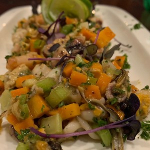 antipasto de marisco