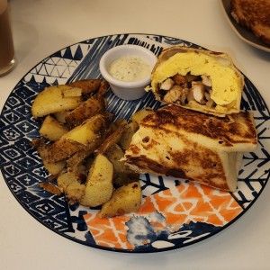 Breakfast Burrito (Libre de gluten +2)