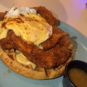 Chicken&waffle