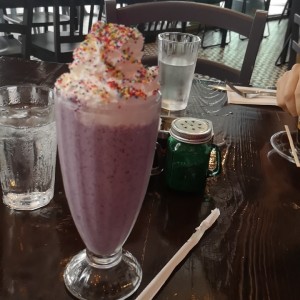Milkshake blueberry