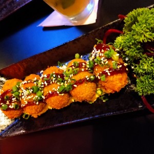 croquetas de cangrejo
