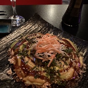 Sushi pizza