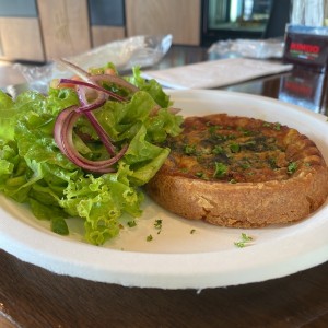 Quiche espinaca