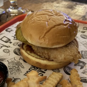 Hamburguesa de pollo