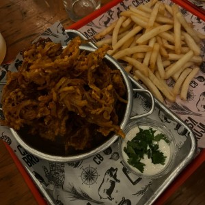 Cebolla frita