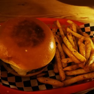 Aurbergine (hamburguesa de berenjenas)