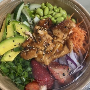 Poke De Salmon Grill
