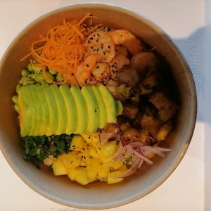 Bowl de camarones