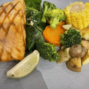 Salmon a la parrilla