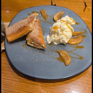 Postres - Apple Chimicheese Cake