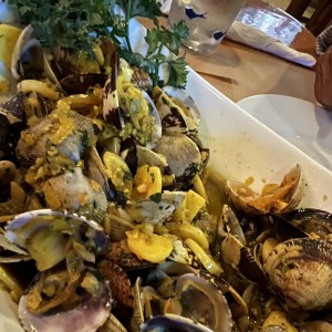 Almejas al vino