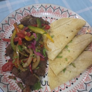 Fajita de filete de res