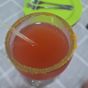 margarita de fresa