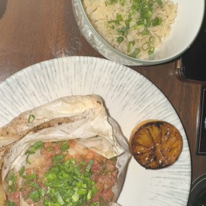 Pesca en Papillote