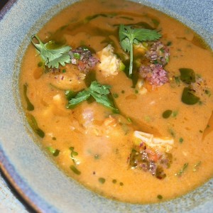 Sopa de mariscos