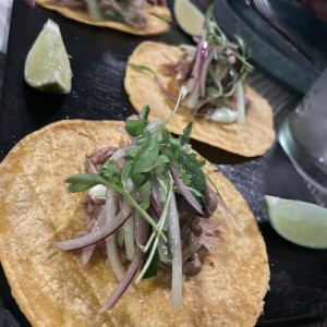 Tacos de cordero