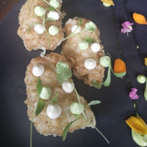 Pescado frito