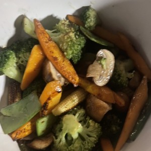 Vegetales salteados