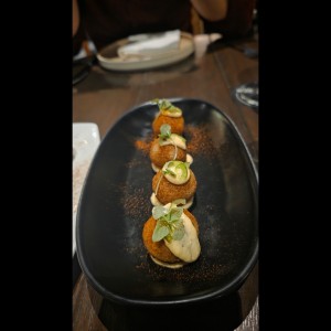 croquetas de marisco